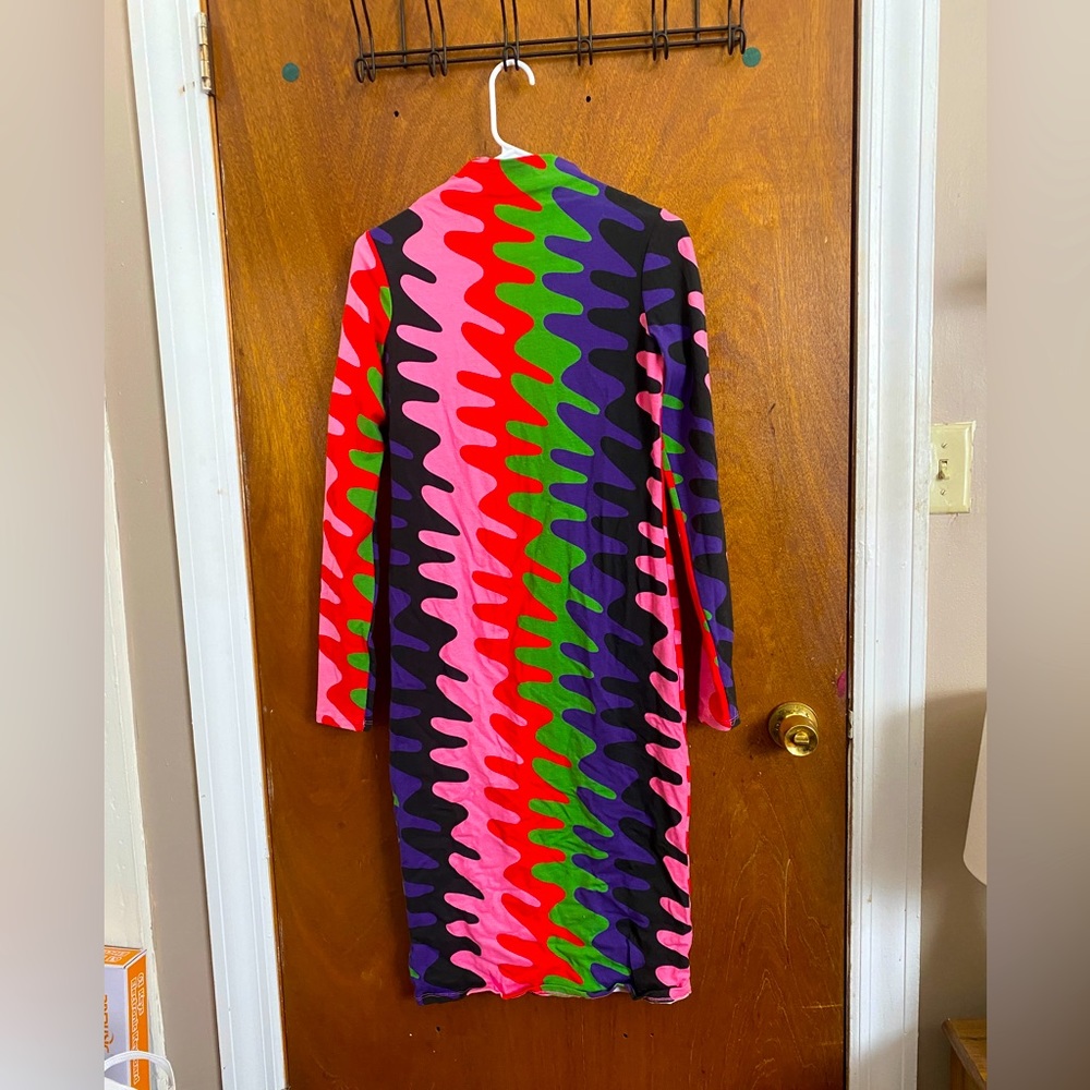 Nooworks bodycon Maxi in Static